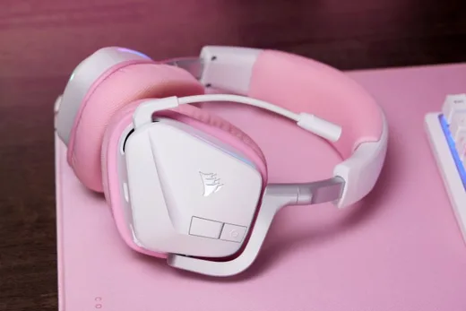 Corsair VOID V2 - Sans-Fil - RGB - Rose — vue 4