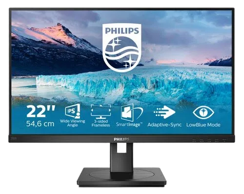 Philips 222S1AE/00 21.5" 1920x1080 IPS 250 4MS — vue 1