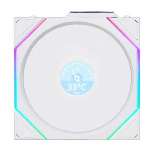 Lian-Li UNI FAN TL Sans fil ARGB PWM - 120mm - Blanc — vue 2