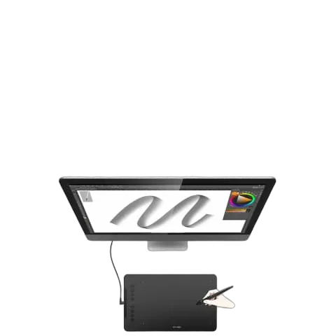 XPPEN Deco01 V3 - 5080LPI 10" Noir — vue 3