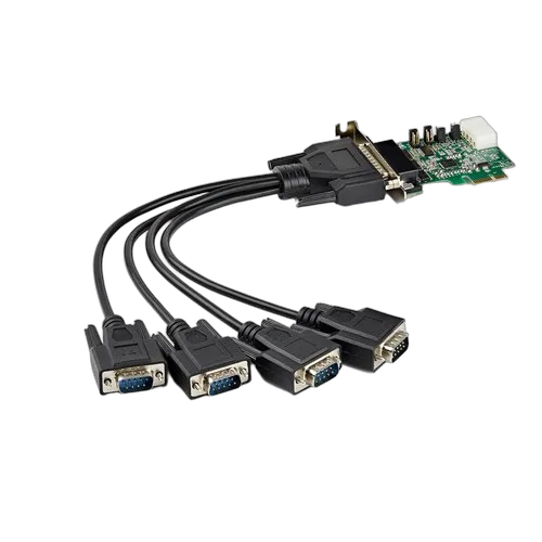 StarTech 4 PORT PCIE RS232 SERIAL CARD — vue 1