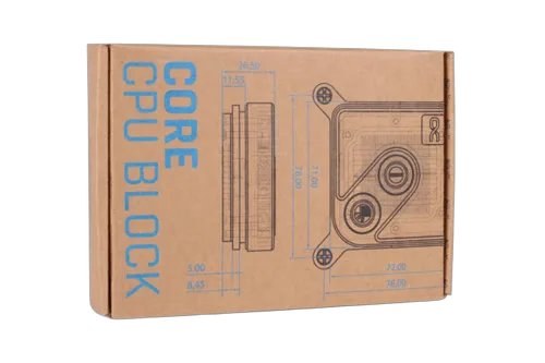 Alphacool Core 1 Aurora Black ARGB - Waterblock CPU — vue 4