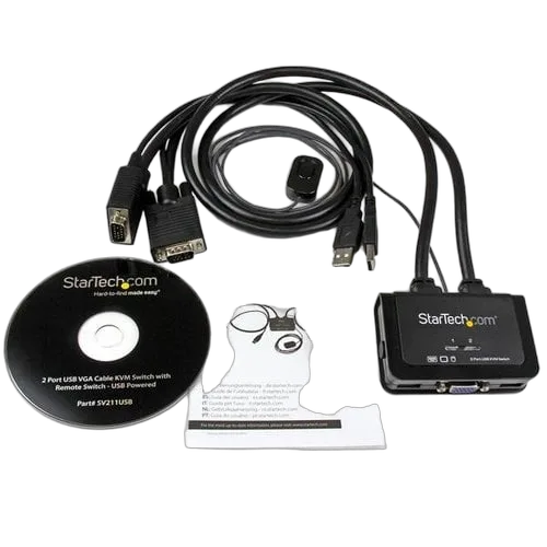 StarTech 2 Port USB VGA Cable KVM Switch — vue 6