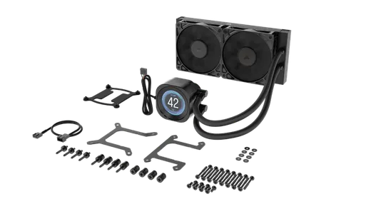 Corsair NAUTILUS 240 RS LCD - 240mm - Noir — vue 5