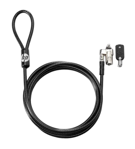 HP Keyed Cable Lock 10mm — vue 1