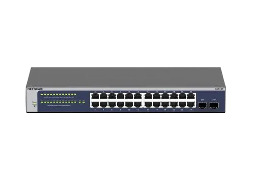 Netgear GS724T - 24 ports 10/100/1000 — vue 3
