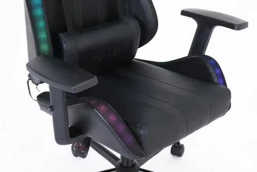 The G-LAB K Seat Electron EX RGB - Noir — vue 4