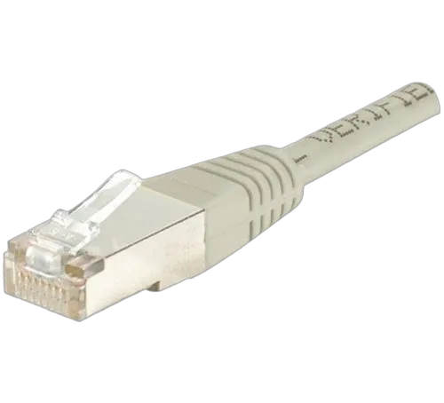 Cordon RJ45 catégorie 6 F/UTP gris - 3 m — vue 1