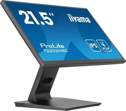 Iiyama 21.5" IPS Optical Bonded PCAP 10P Touch — vue 1