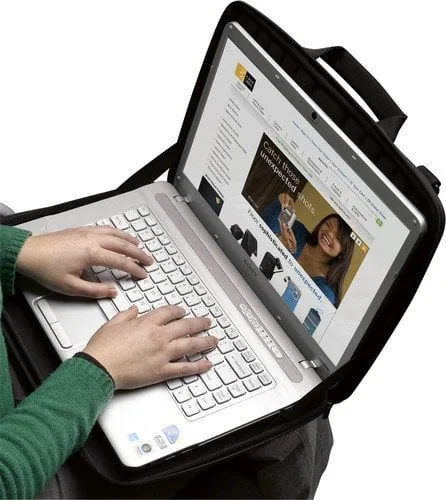 Case Logic EVA Nylon Shuttle 15.4" to 16'' Black (QNS116K) — vue 8