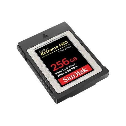 Sandisk ExtremePro CFexpress 256GB 1700/1200MB/s — vue 3