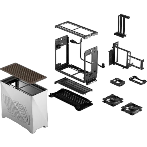Fractal Design ERA 2 - mT/SansAlim/ITX - Gris — vue 30