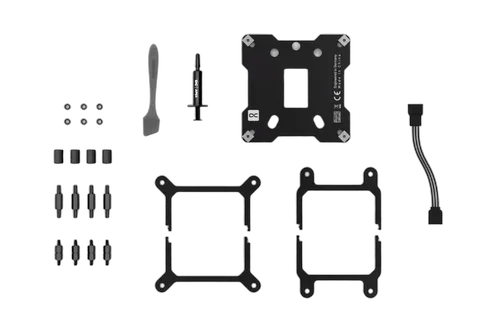 Alphacool Core 1 Aurora Silver — vue 3