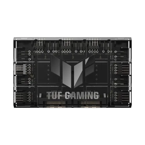 Asus TUF GAMING ARGB PWN FAN HUB — vue 3