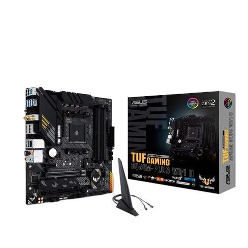 Asus MOTHERBOARD Asus  TUF AM4 GAMING B550M-PLUS WIFI II — vue 7
