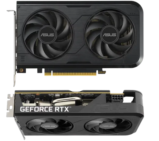 Asus Dual GeForce RTX 5050 8GB GDDR6 OC Edition — vue 3