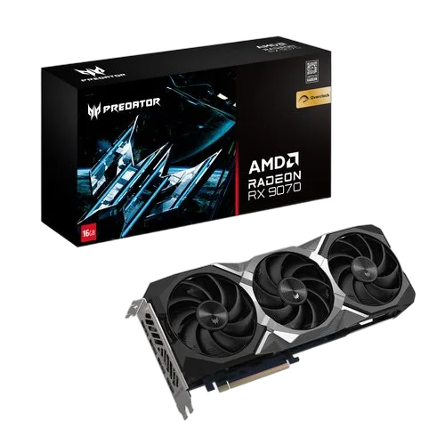 Acer Predator AMD Radeon RX 9070 OC/16 GB — vue 1