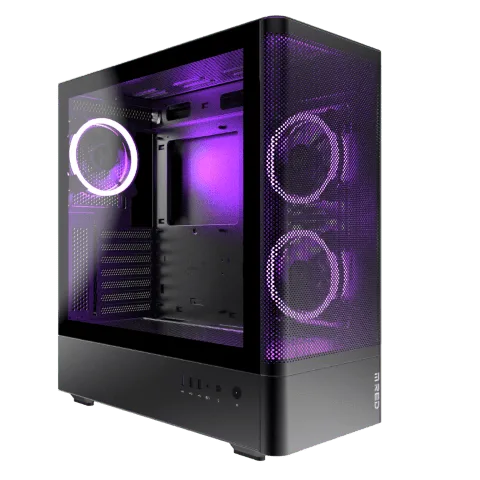 M.RED BlackBird ARGB - MT/Sans Alim/ATX