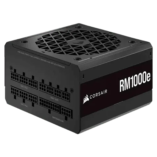 Corsair 3000D Airflow RGB Noir + RM1000e Noir — vue 7