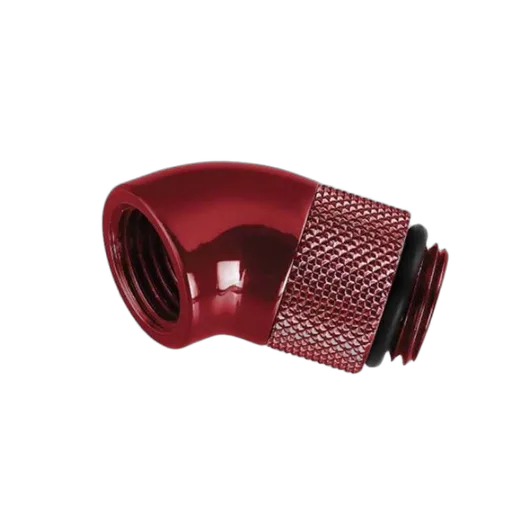 Fitting coudé rotatif 45° rouge - 14mm — vue 1