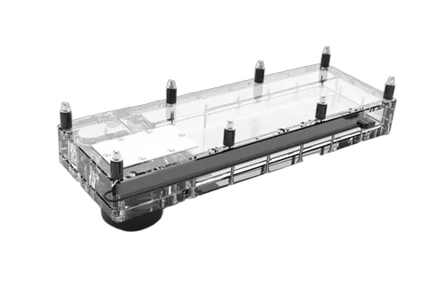 Alphacool Core Flat Reservoir 360 - Pompe incluse — vue 3