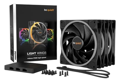 be quiet! LIGHT WINGS 140MM PWM — vue 6