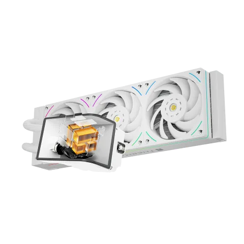 Wonder Vision 360 UB ARGB - 360mm - Blanc