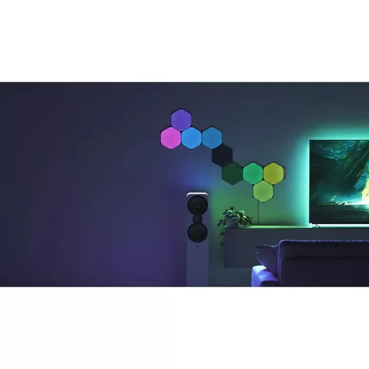 Nanoleaf Shapes Black Hexagons Starter Kit - 9 pièces — vue 8
