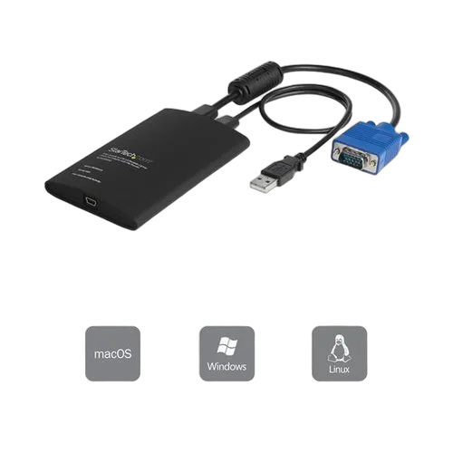 StarTech KVM Portable Crash Cart w/File Transfer — vue 7