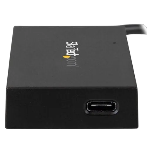 StarTech 4 Port USB C Hub - C to C & A - USB 3.0 — vue 4
