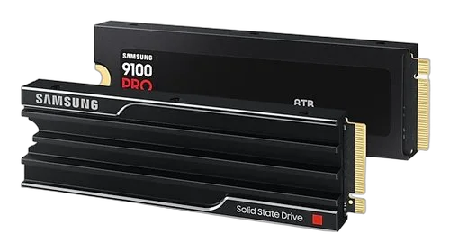 Samsung SSD 9100 PRO HEATSINK 8TB PCIE — vue 7