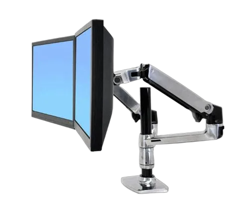 Ergotron 45-248-026/LX Dual Arm Pole Mount — vue 4