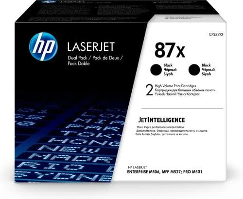 HP - Noir - CF287XD — vue 1