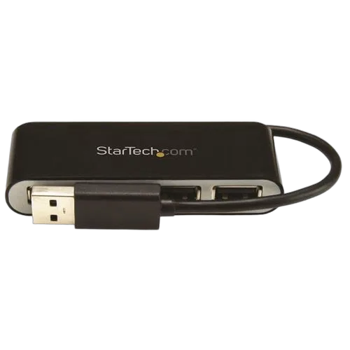 StarTech 4 Port Portable USB 2.0 Hub with Cable — vue 2