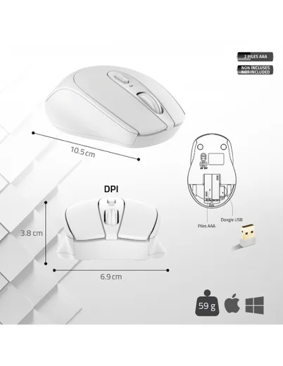 Advance Feel - Sans-Fil - Blanc — vue 4