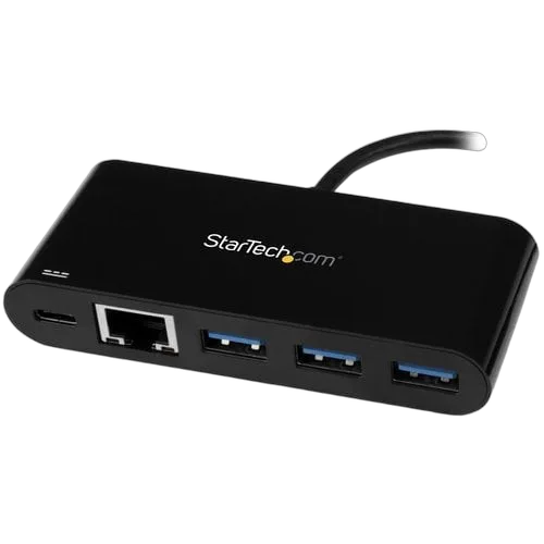 StarTech Adapter Hub USB C to Ethernet 3 Port — vue 4
