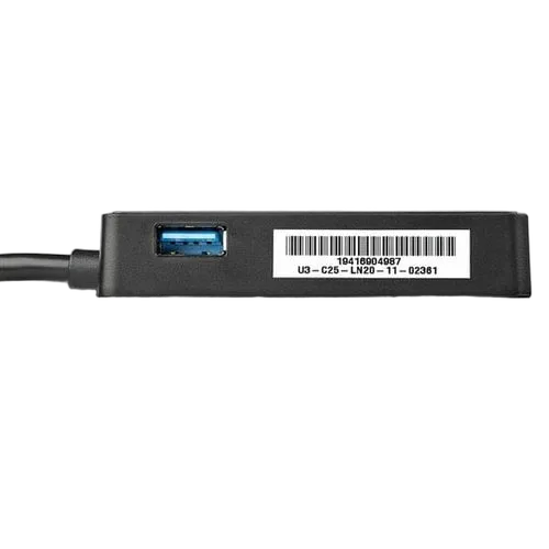 StarTech Gigabit USB 3.0 NIC w/USB Port — vue 3