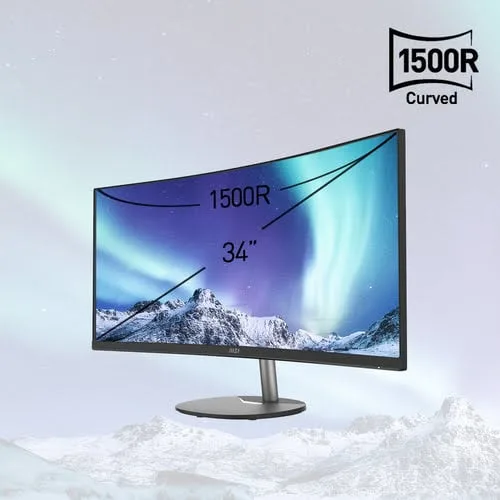 MSI PRO MP341CQ - 34" WQHD CURVE 100Hz VA 1ms FreeSync — vue 2