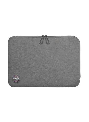 Port Housse Torino II Sleeve 15,6" Grise — vue 1