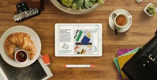 Logitech Crayon Orange, Blanc — vue 19