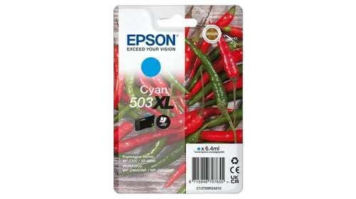 Epson Ink/503XL Chillies 6.4ml CY — vue 1