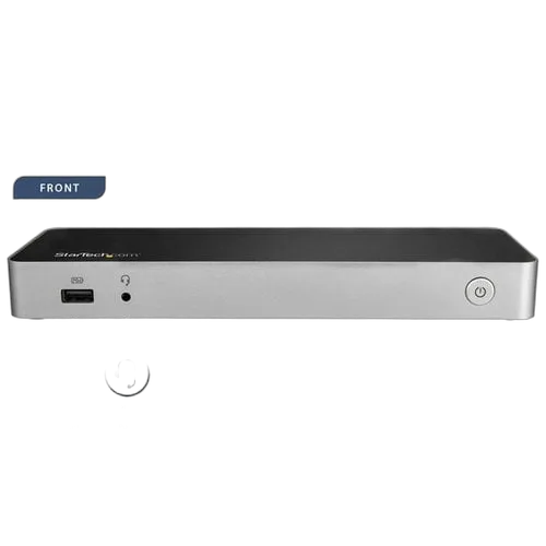 StarTech Dual Monitor USB C Dock - 60W PD - SD — vue 3