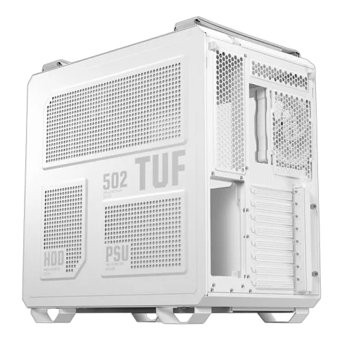 Asus TUF Gaming GT502 Horizon TG ARGB Blanc - MT/Sans Alim/ATX — vue 11