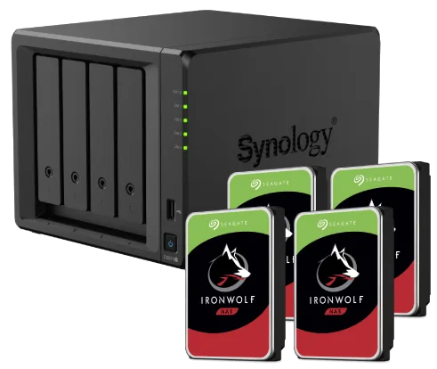 Synology DS925+ - 4 Baies avec 4 disques de 8To IronWolf — vue 1