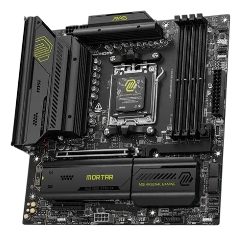 MSI MAG B850M MORTAR WIFI - B850/AM5/DDR5/mATX — vue 2