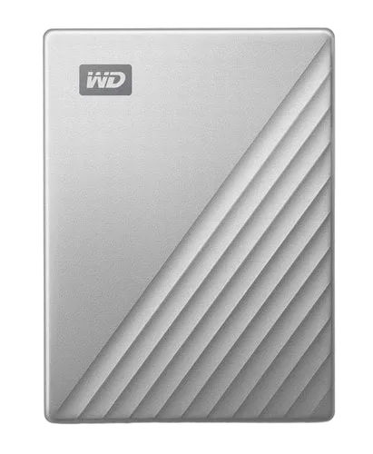 WD HDD EXT My Pass Ultra 1TB Silver — vue 1
