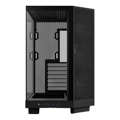 NZXT H6 Flow RGB Noir - MT/Sans alim/ATX — vue 2
