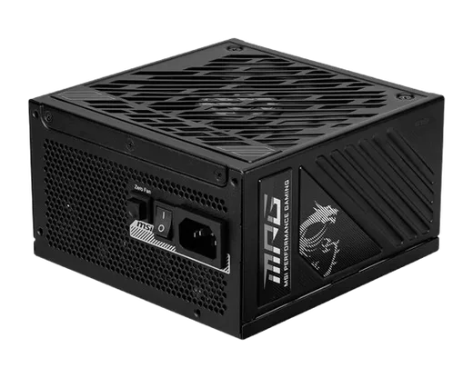 MSI ATX 1000W - 80+ Gold - MPG A1000GS PCIE5 Noir
