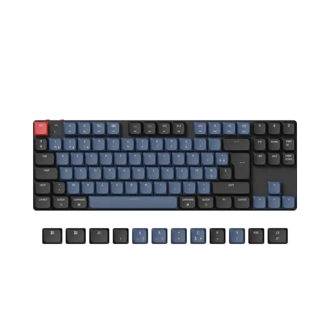 Keychron K1 PRO QMK RGB - Sans Fil - 75% - Switch Rouge — vue 2
