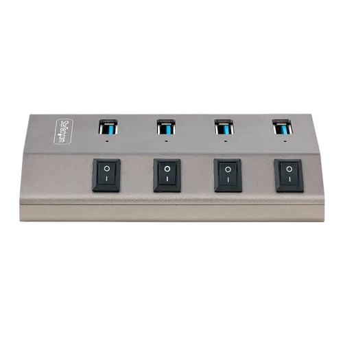 StarTech 4-PORT SELF-POWERED USB-C HUB — vue 3